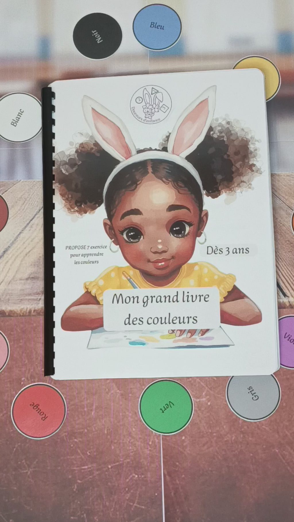 Mon grand livre des couleurs