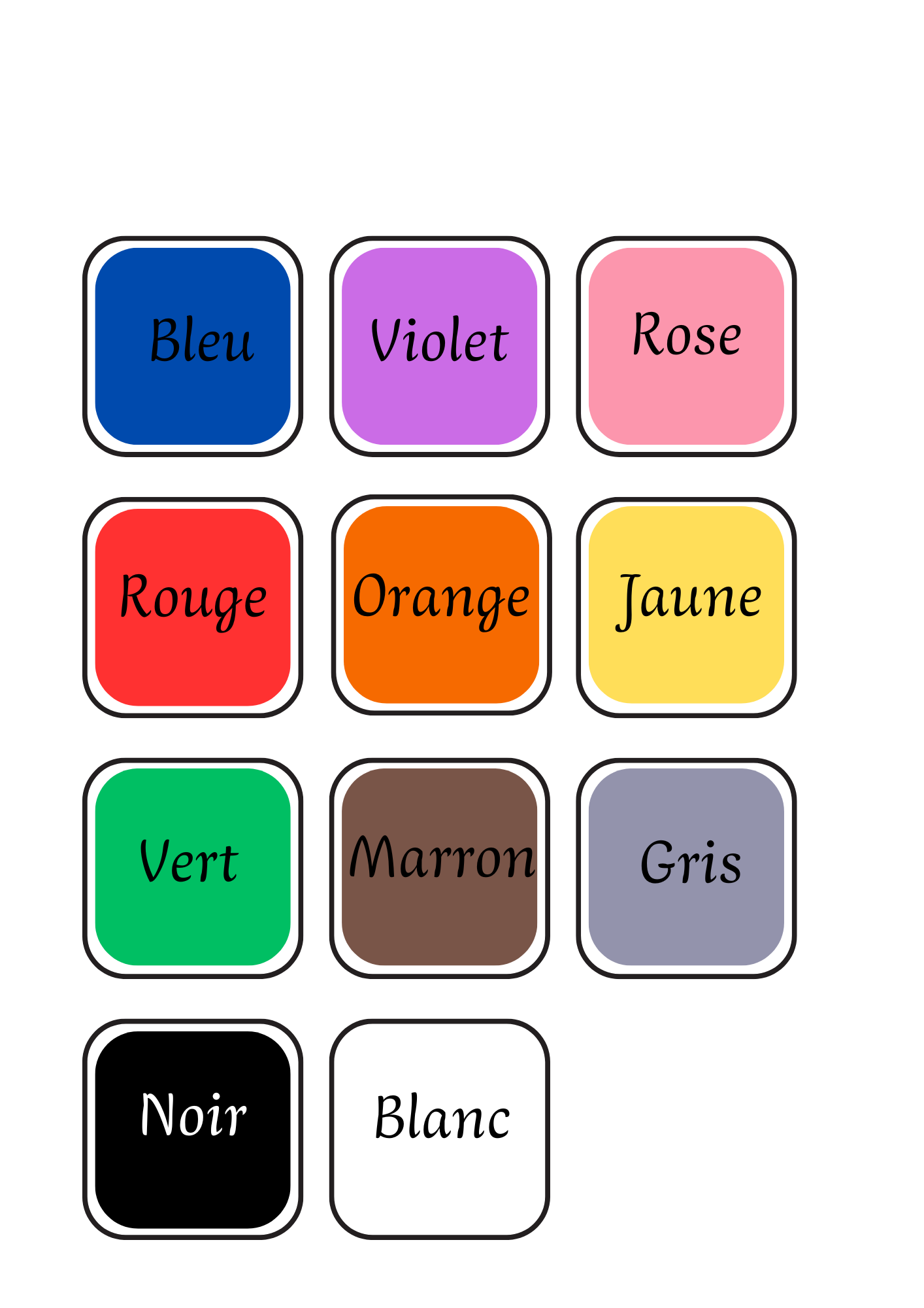Mon grand livre des couleurs